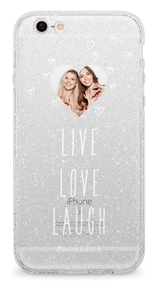 Love Life Laugh White