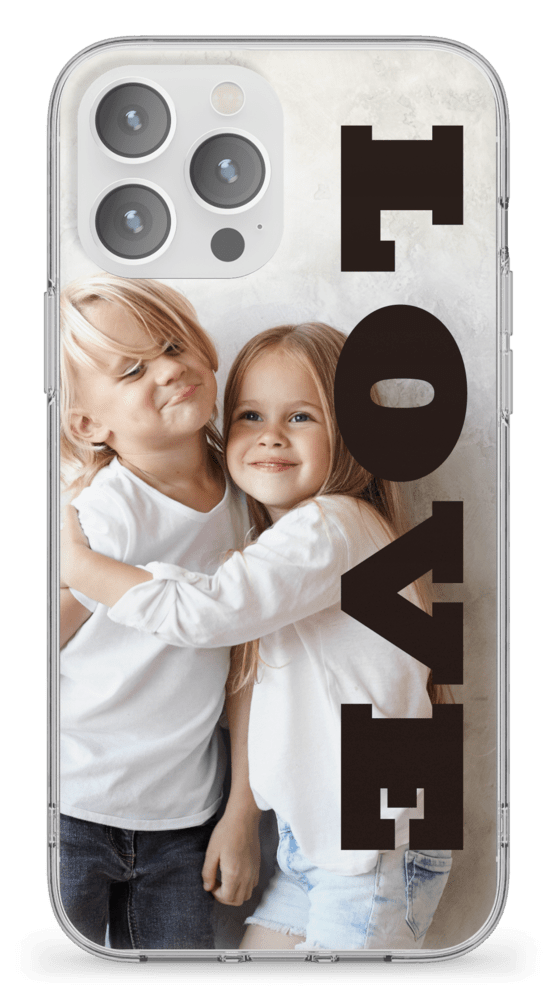 Rock Font Photo Black